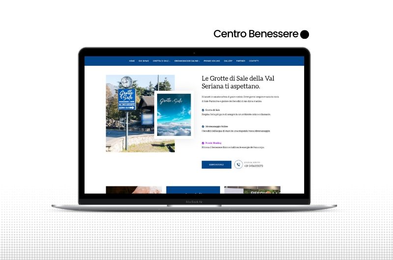 Realizzazione siti web per Centri Benessere