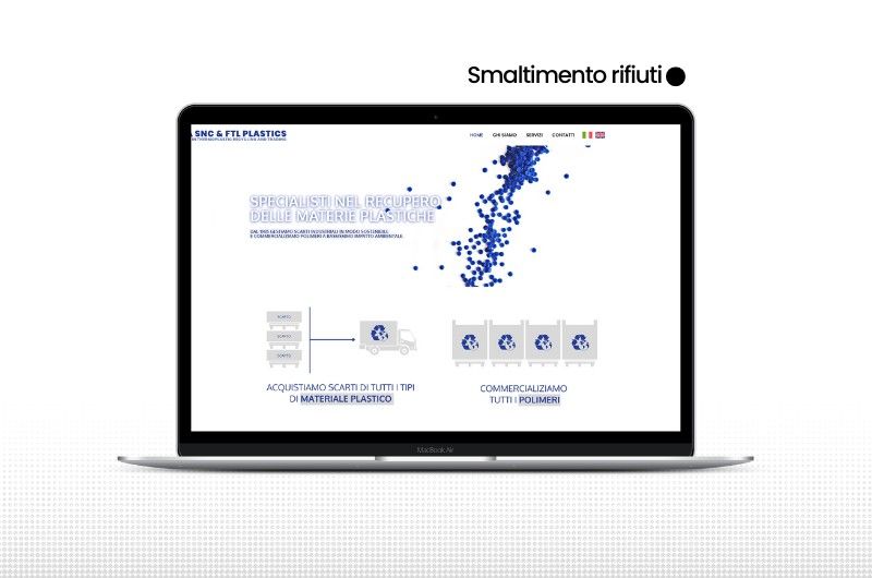 Realizzazione siti web per aziende smaltimento rifiuti