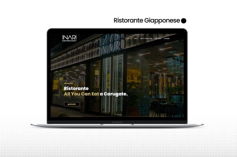 Realizzazione siti web per ristoranti sushi all you can eat